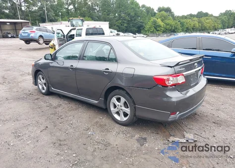 2012 Toyota Corolla S z USA, uszkodzony, nr VIN 5YFBU4EE5CP071911